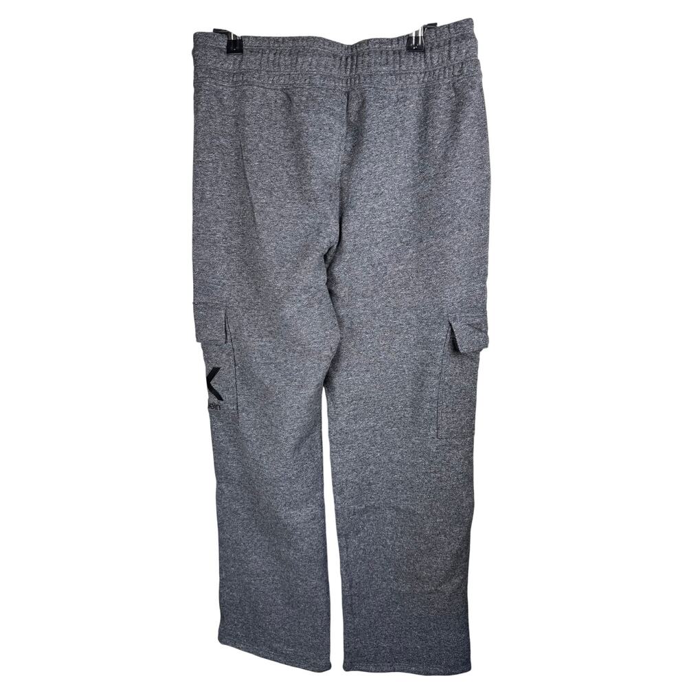 Calvin Klein Women's Active Embroidered-Logo Cargo Pants BLK HEATHER NWT SIZE S - Picture 6 of 10